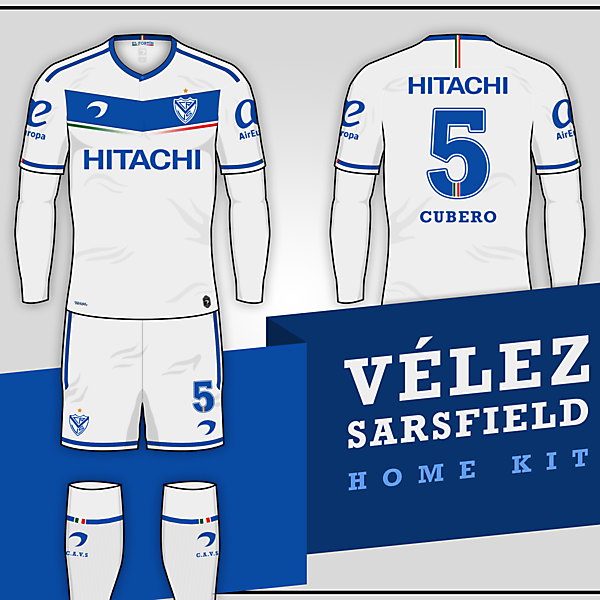 Vélez Sarsfield | Home kit