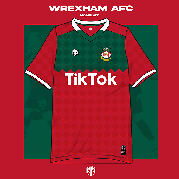 Wrexham AFC home kit concept