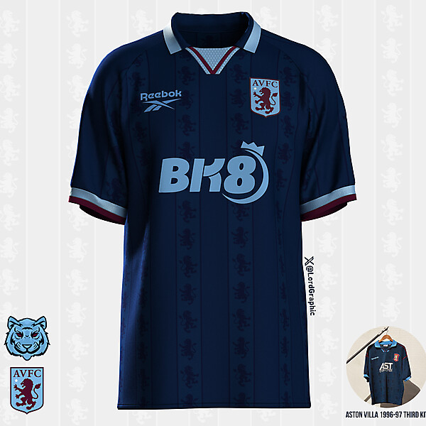 Aston Villa x Reebook | Retro third concept jersey design