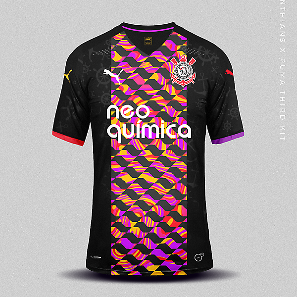 Corinthians X Puma 3rd Kit