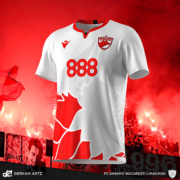 FC Dinamo București x Macron - Away Kit Concept 