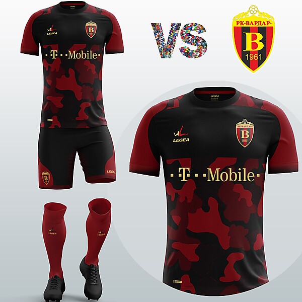 FK Vardar Away kit