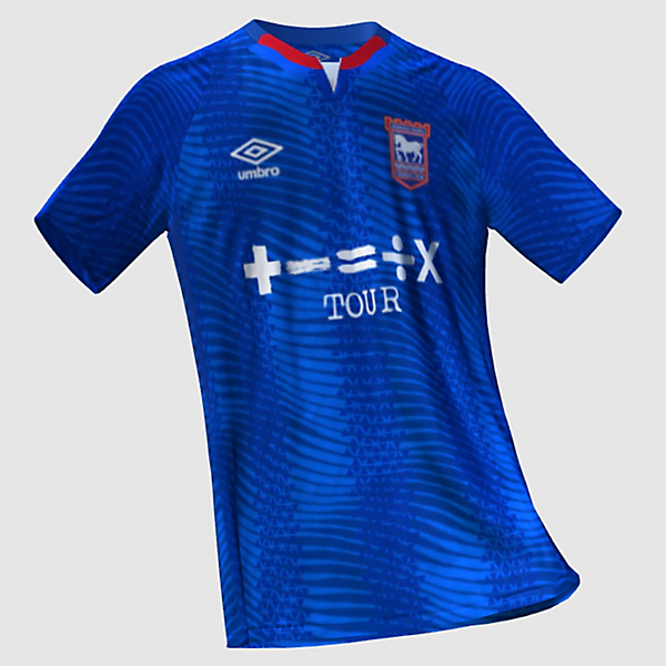 Ipswich Town home kit