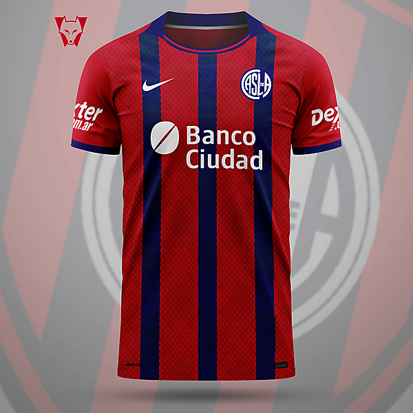 San Lorenzo de Almagro - home shirt