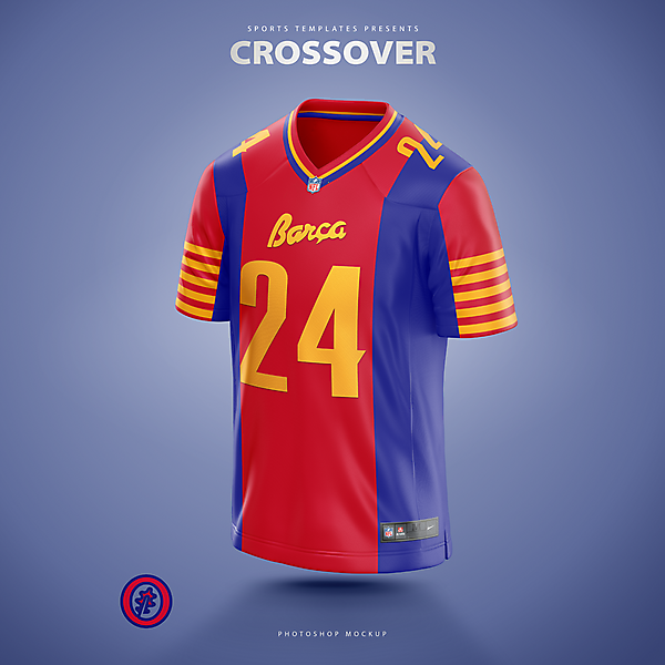 Barcelona NFL crossover