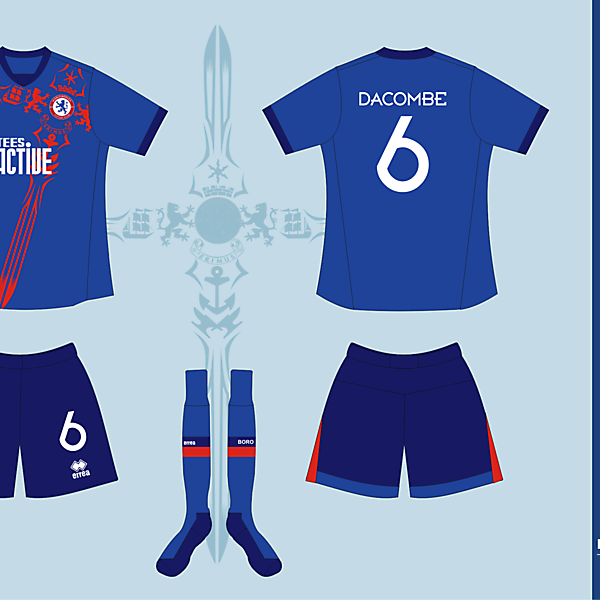 Middlesbrough Futsal Club 2013 Erreà Home Kit Design Competition (closed)