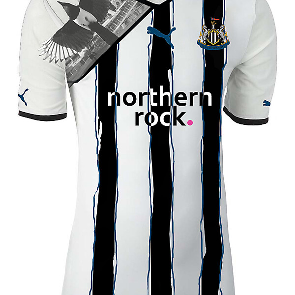 Newcastle painted stripes home shirt V2