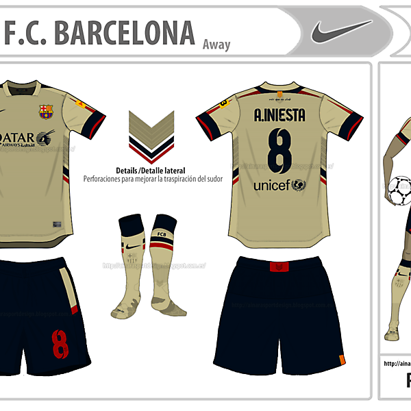 FCB Away-My Nike design