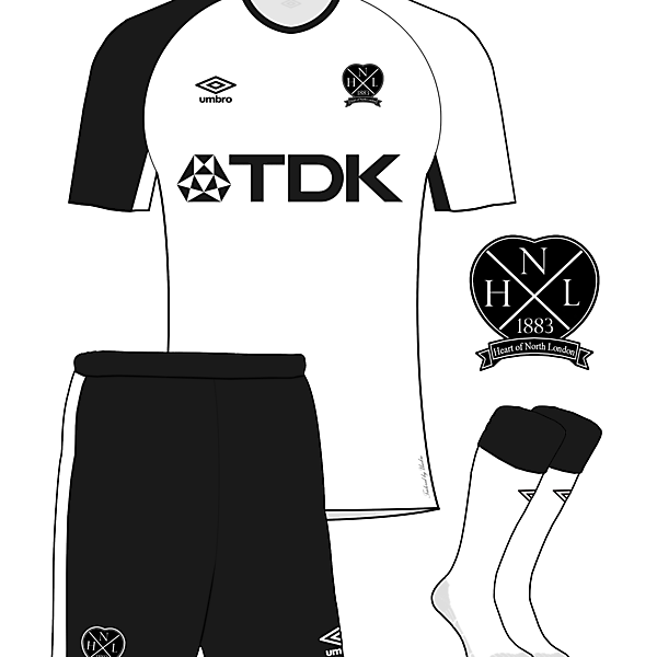 Heart of North London Crest and Home Kit