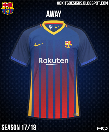FC Barcelona Home Kit Season 17/18