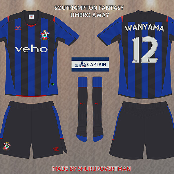 Southampton Fantasy Umbro Away
