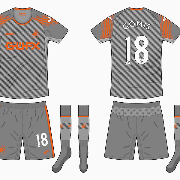 Swansea Third Kit - Joma