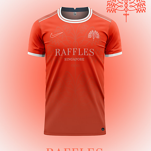 Raffles Hotel concept in Singapore Sling Red.