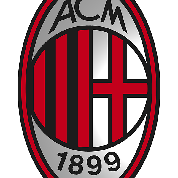 AC Milan logo modernisation