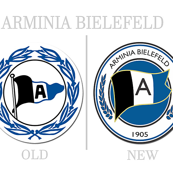 Arminia Bielefeld Rebrand 