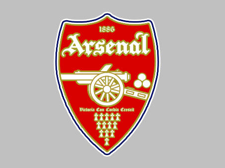 Arsenal and Leeds Crest