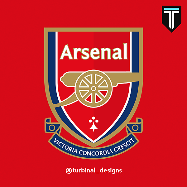 Arsenal FC Crest Redesign