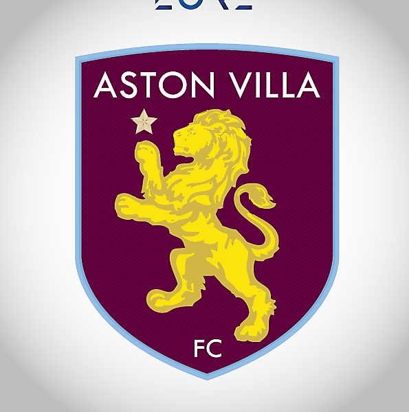 ASTON VILLA FC RESTYLING CREST