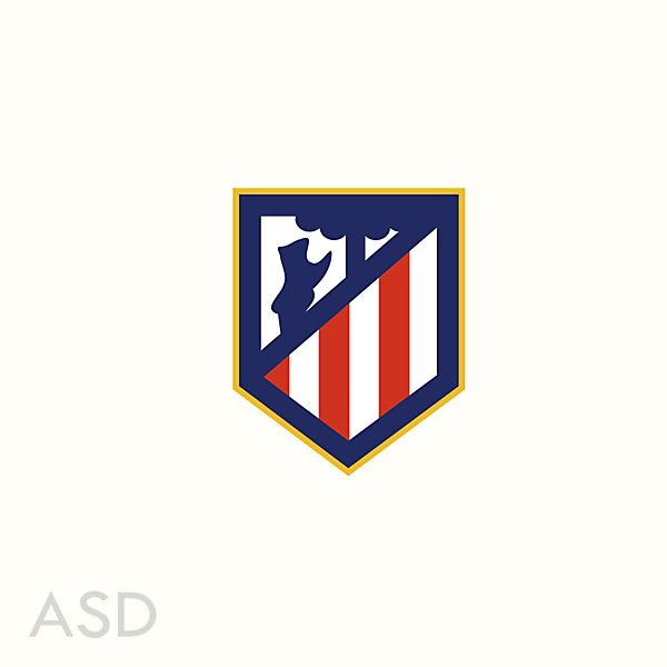 Atlético de Madrid Logo Concept