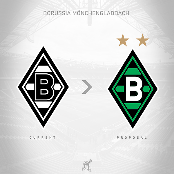 B. M`gladbach Logo Redesign