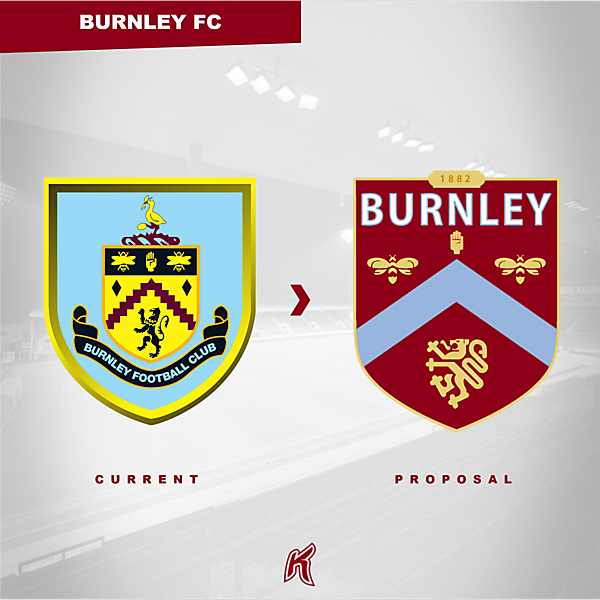 Burnley FC Logo Redesign