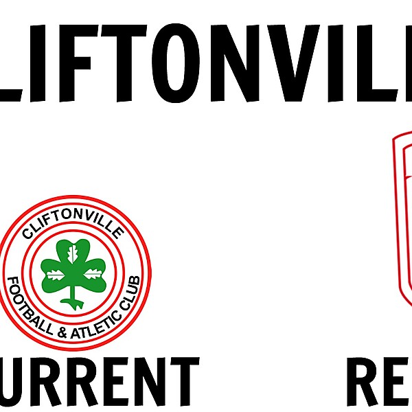 Cliftonville New Crest Design