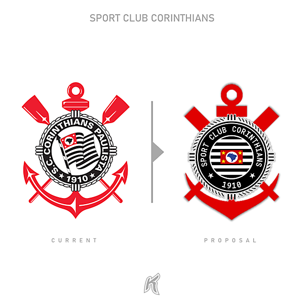 Corinthians Logo Redesign