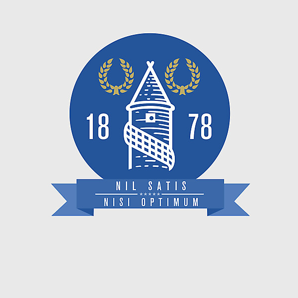 Everton re-designed badge