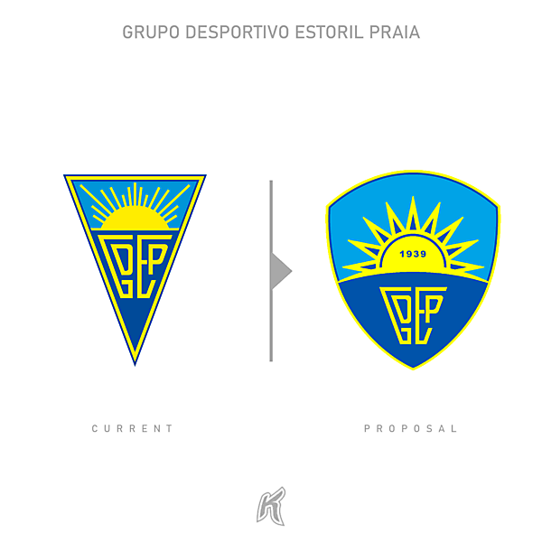 GD Estoril Logo Redesign