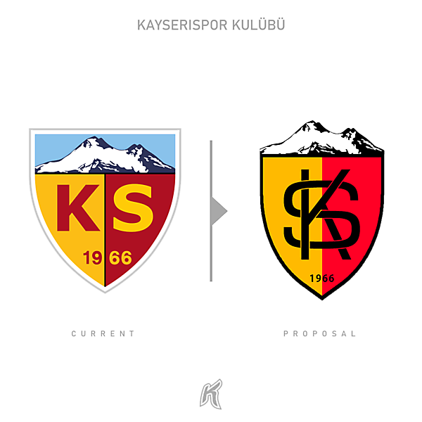 Kayserispor Logo Redesign