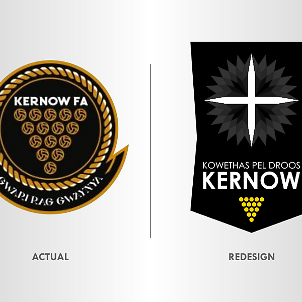 Kernow FA Crest Redesign