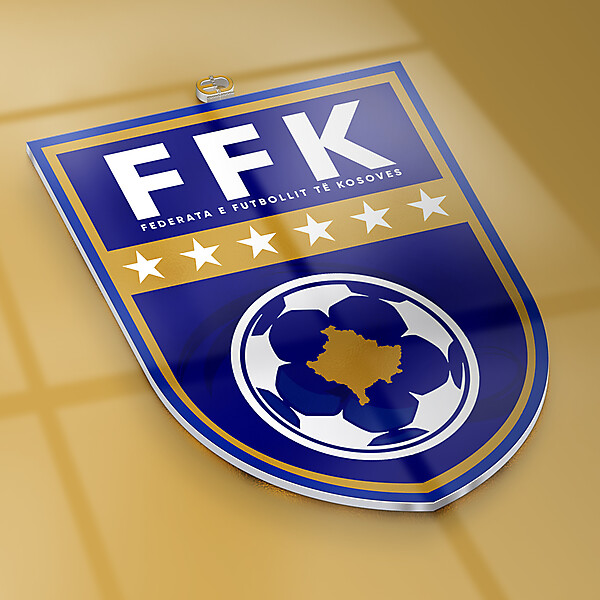 KOSOVOxEO LOGO - FFK LOGO 3D