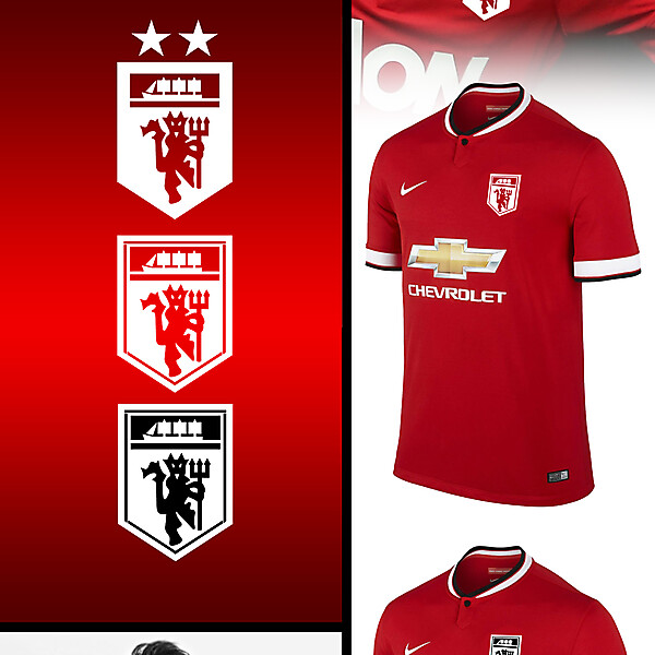 Man Utd fantasy kit badge