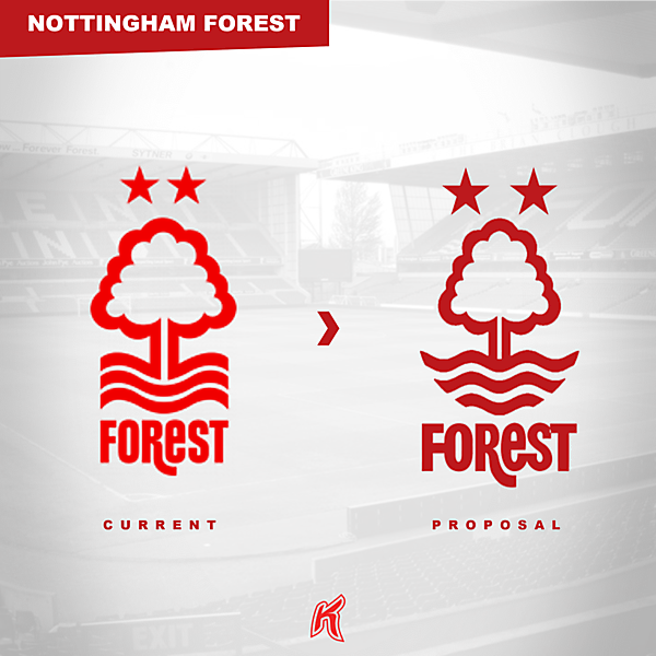 Nottingham Forest Logo Redesign