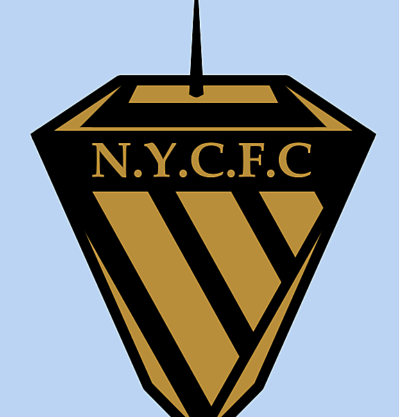 NYCFC Black & Gold Crest