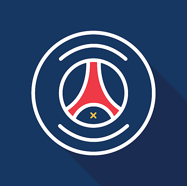 Paris Saint-Germain Logo (Minimalist)