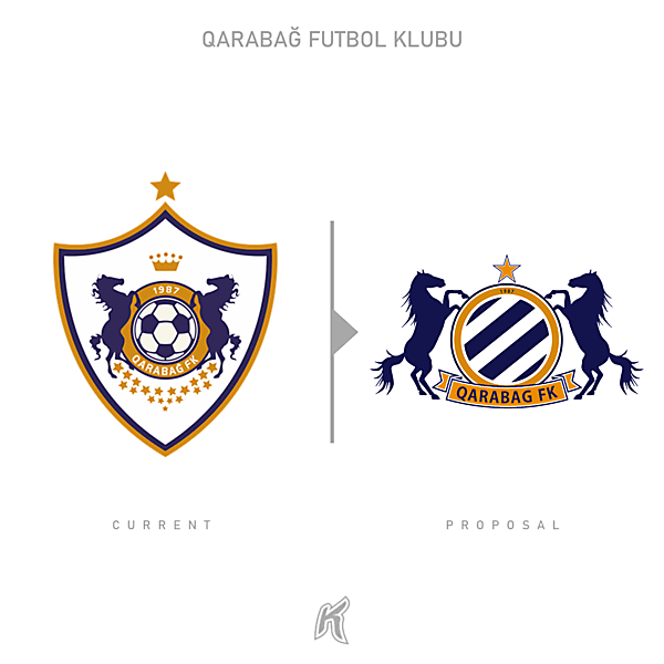 Qarabag FK Logo Redesign