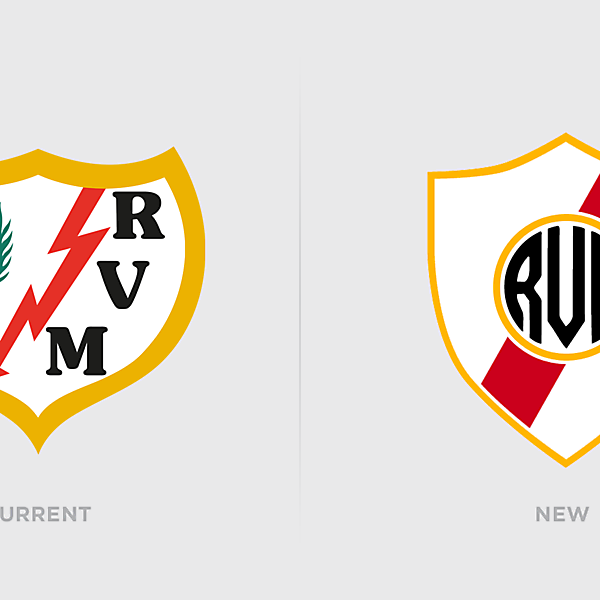 Rayo Vallecano Logo Redesign