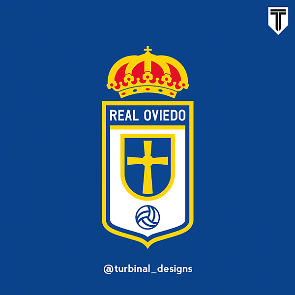 Real Oviedo Crest Redesign