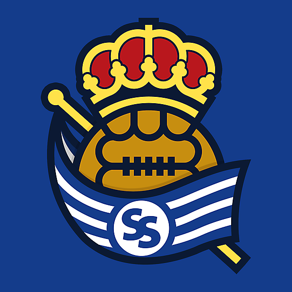 Real Sociedad | Crest Redesign