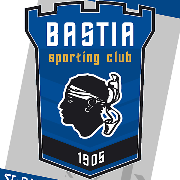 SC Bastia Rebrand