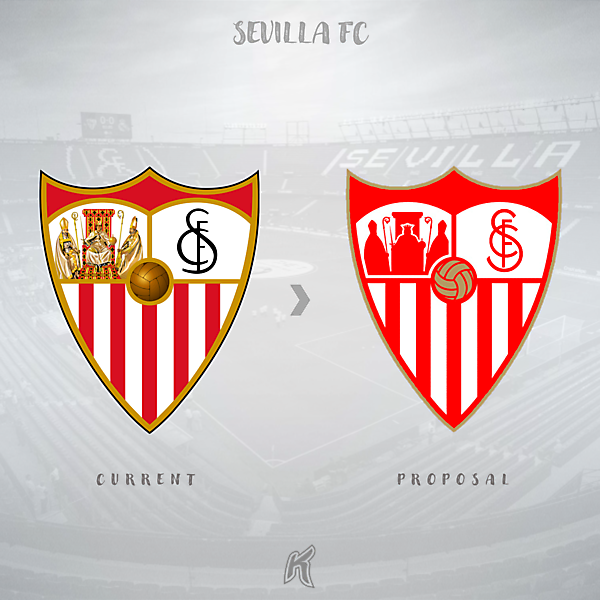 Sevilla FC Logo Redesign