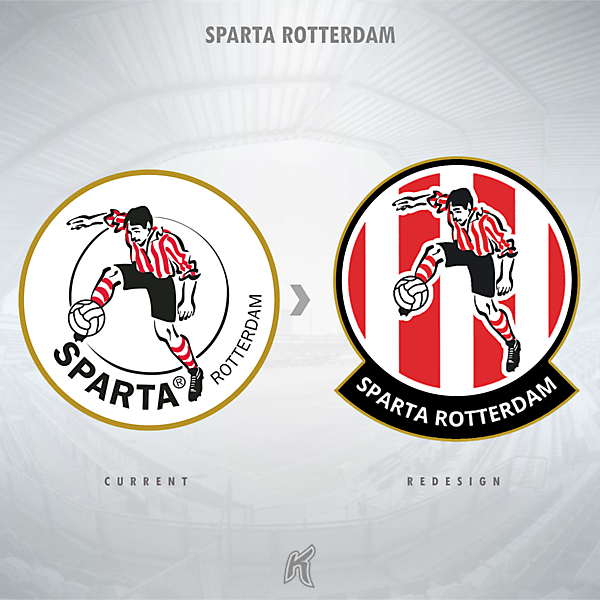 Sparta Rotterdam Logo Redesign