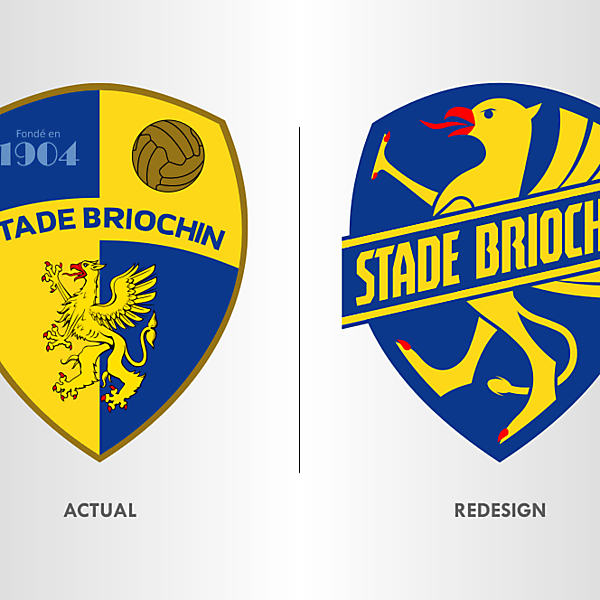 Stade Briochin Crest Redesign