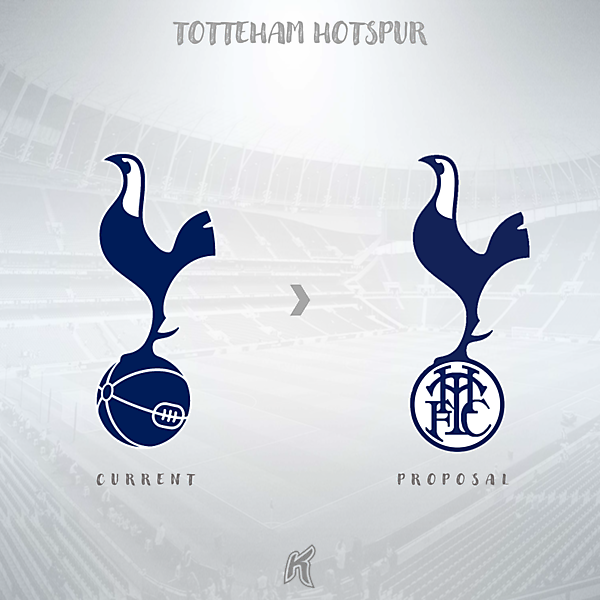 Tottenham Logo Redesign