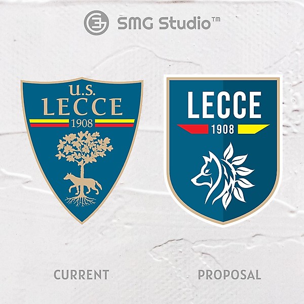 US Lecce - Crest Redesign