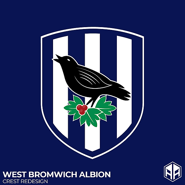 West Bromwich Albion crest redesign