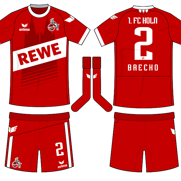 1. FC Köln Home Kit