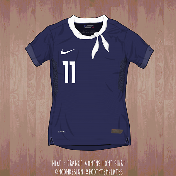 2015 Nike France Shirt ( Womens WC)