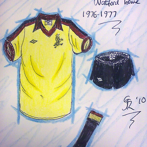 Watford home kits recent history